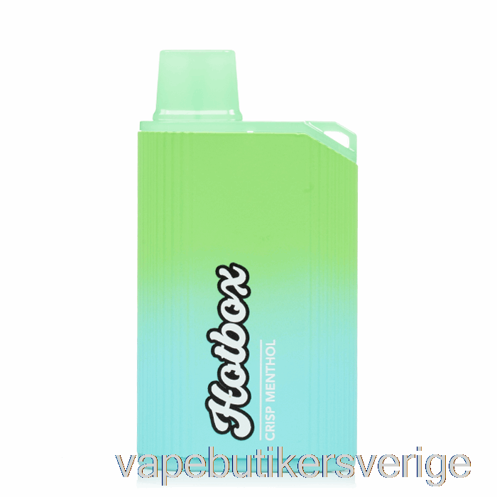 Vape Sverige Puff Märken Hotbox 7500 Engångs Crisp Mentol